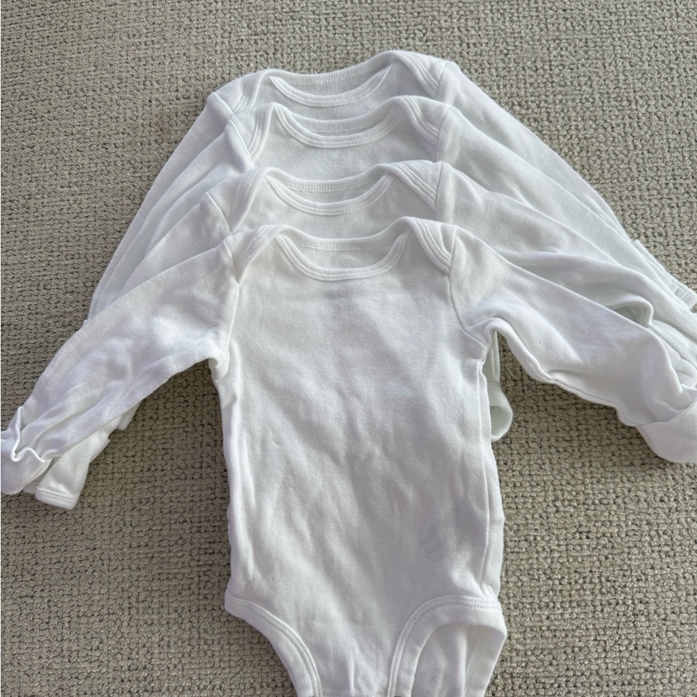 Carters Classic White Kids One Piece Set